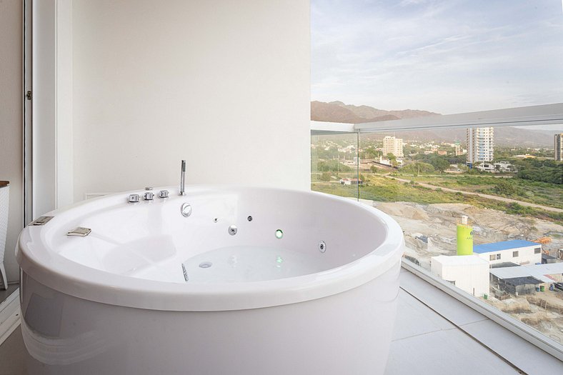 Aparta Suite en Santa Marta con jacuzzi