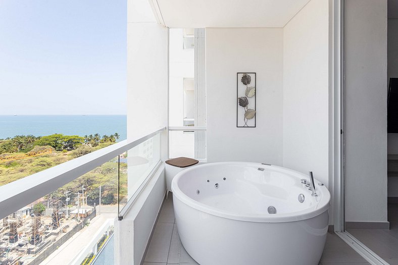 Aparta Suite en Santa Marta con jacuzzi