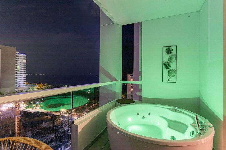 Aparta Suite en Santa Marta con jacuzzi