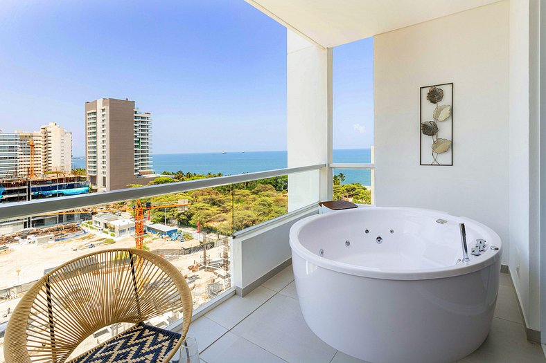 Aparta Suite en Santa Marta con jacuzzi