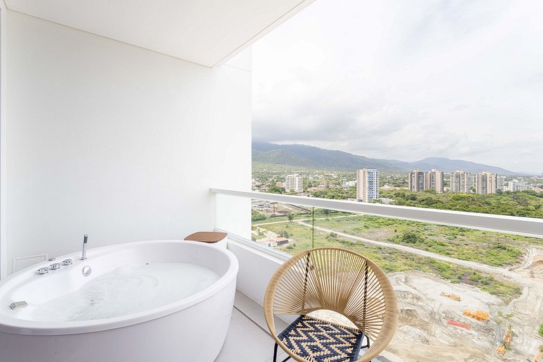 Aparta Suite en Santa Marta con jacuzzi