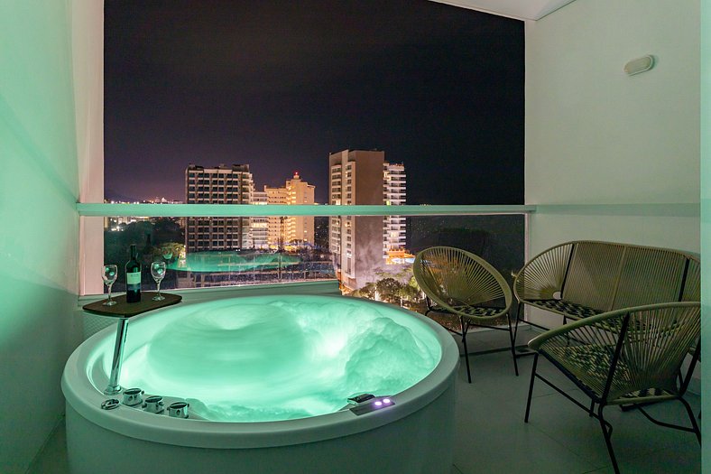 Aparta Suite en Santa Marta con jacuzzi