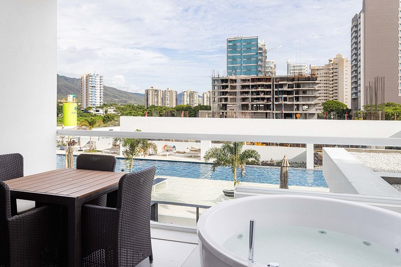 Aparta Suite en Santa Marta con jacuzzi