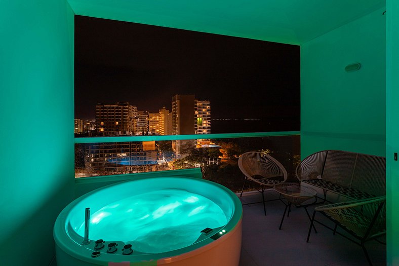 Aparta Suite en Santa Marta con jacuzzi