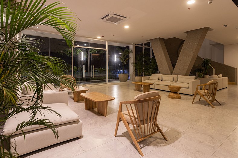 Apartamento de lujo en Santa Marta con dos camas