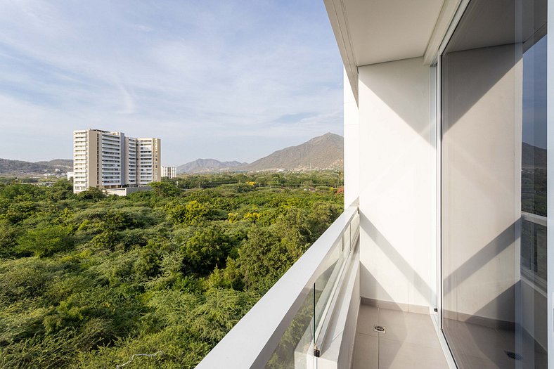 Apartamento para alquiler en Santa Marta vista al mar