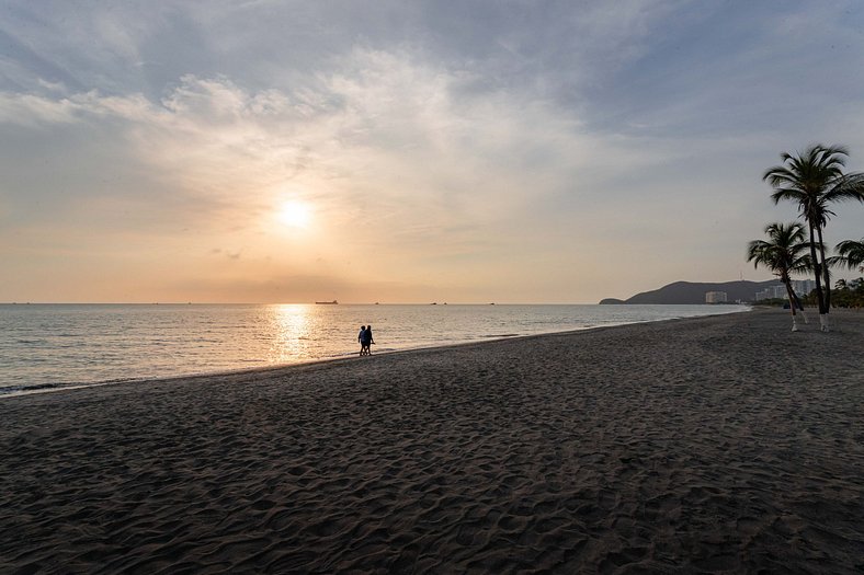 Bello horizonte, vista al mar