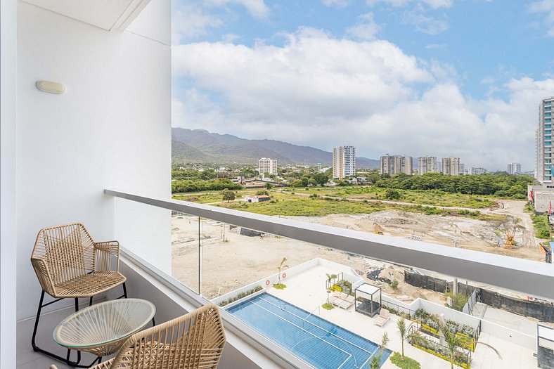 Moderno Apartamento en Santa Marta para alquiler